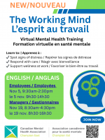 The Working Mind - Employees Training